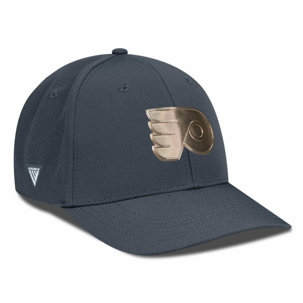 NHL Philadelphia Flyers Levelwear Rise Copper Insignia Flex Hat