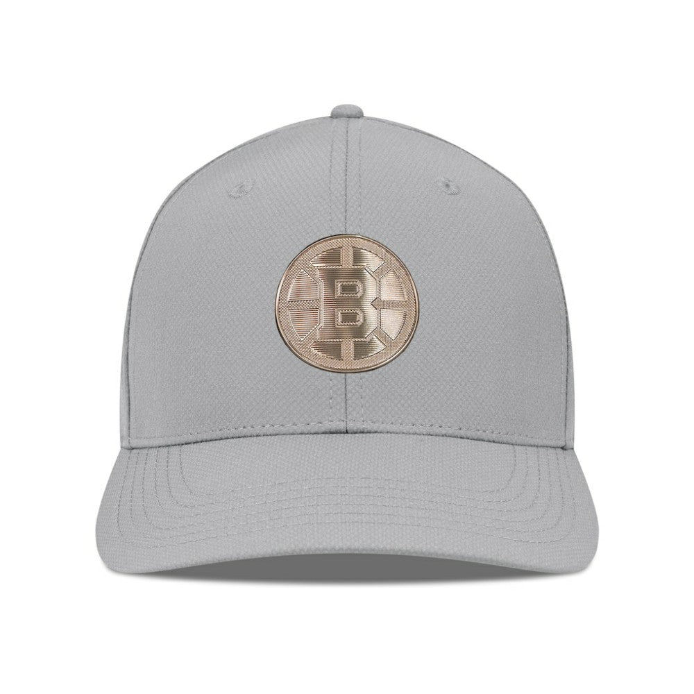 NHL Boston Bruins Levelwear Rise Copper Insignia Flex Hat