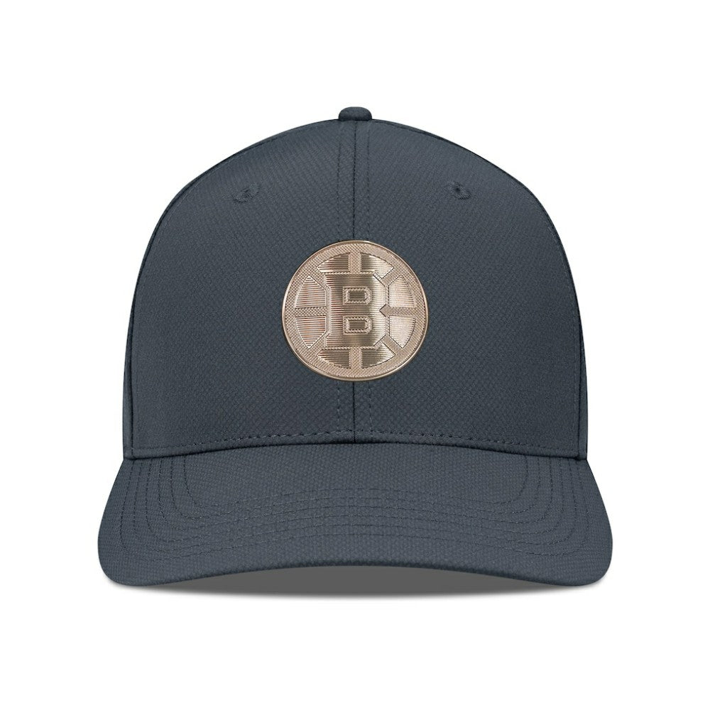 NHL Boston Bruins Levelwear Rise Copper Insignia Flex Hat