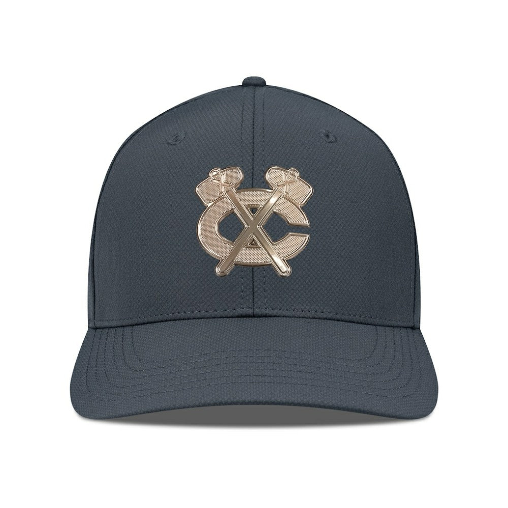 NHL Chicago Blackhawks Levelwear Rise Copper Insignia Flex Hat