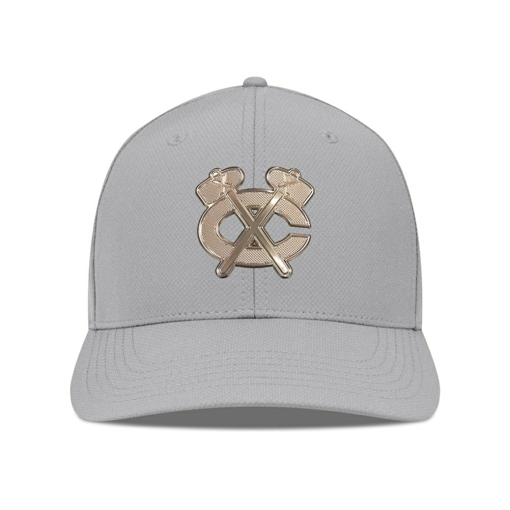 NHL Chicago Blackhawks Levelwear Rise Copper Insignia Flex Hat