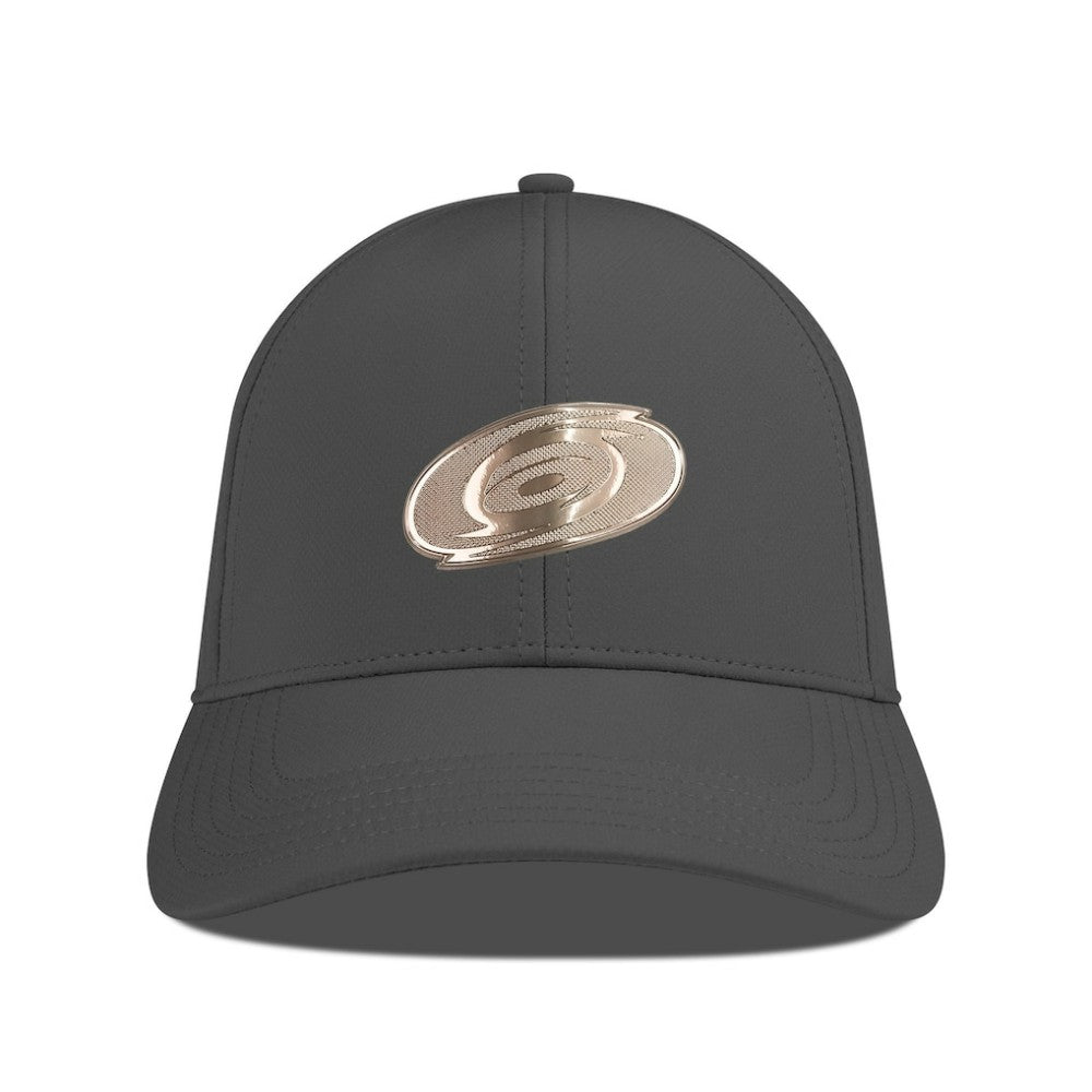 NHL Carolina Hurricanes Levelwear Ascend Copper Insignia Vented Adjustable Hat
