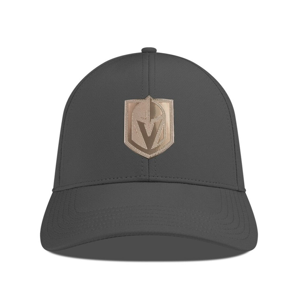 NHL Vegas Golden Knights Levelwear Ascend Copper Insignia Vented Adjustable Hat