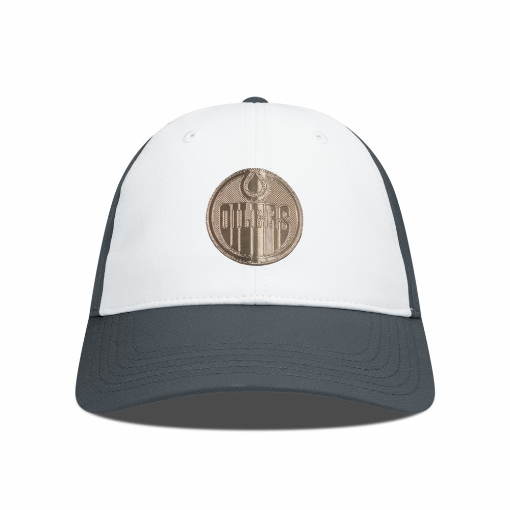 NHL Edmonton Oilers Levelwear Endure Copper Insignia Adjustable Hat