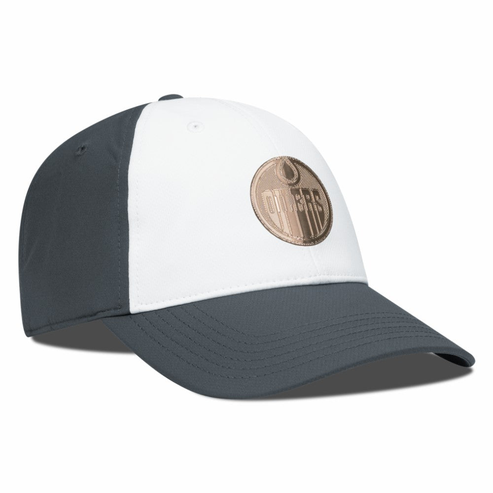 NHL Edmonton Oilers Levelwear Endure Copper Insignia Adjustable Hat
