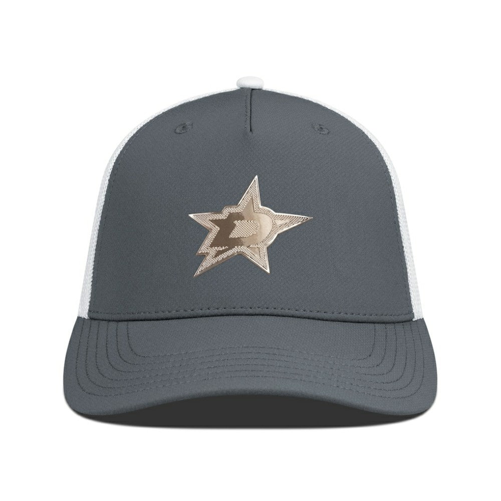 NHL Dallas Stars Levelwear Signal Copper Insignia Trucker Adjustable Hat