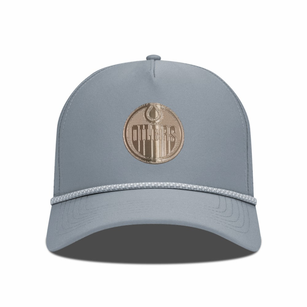 NHL Edmonton Oilers Levelwear Gordon Copper Insignia Vented Adjustable Hat