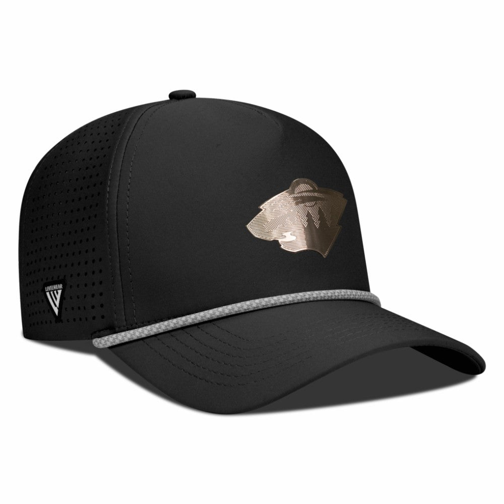 NHL Minnesota Wild Levelwear Gordon Copper Insignia Vented Adjustable Hat
