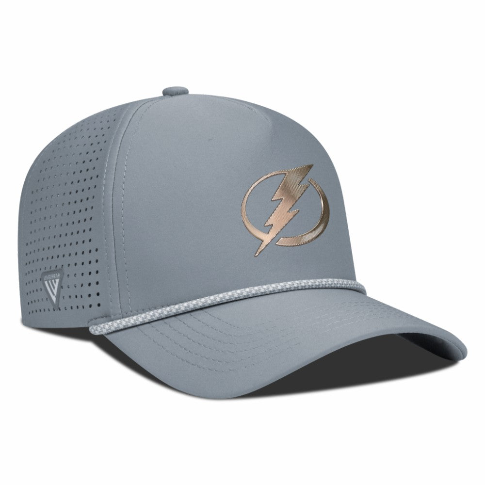 NHL Tampa Bay Lightning Levelwear Gordon Copper Insignia Vented Adjustable Hat