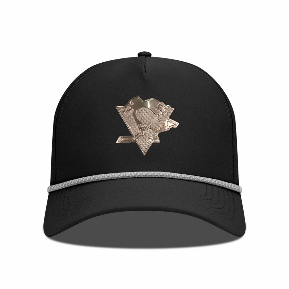 NHL Pittsburgh Penguins Levelwear Gordon Copper Insignia Vented Adjustable Hat