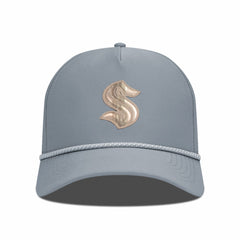NHL Seattle Kraken Levelwear Gordon Copper Insignia Vented Adjustable Hat