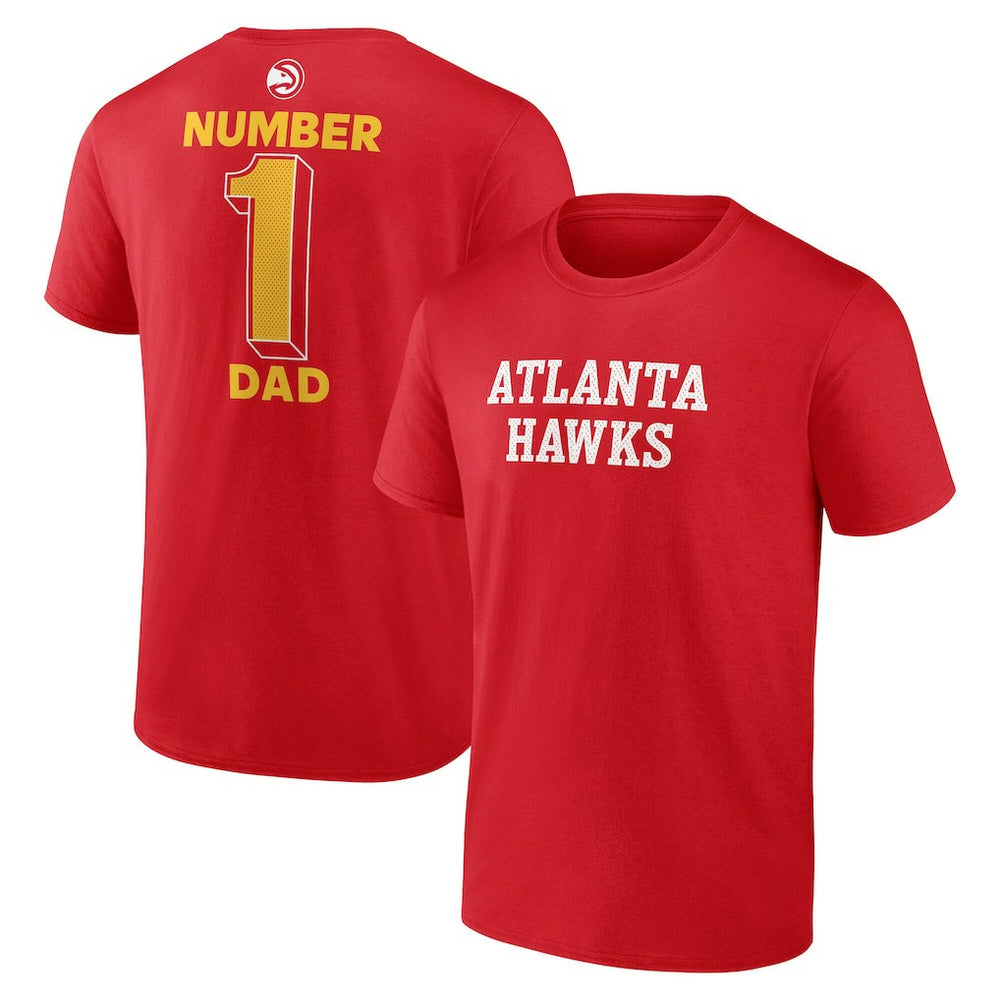 Atlanta Hawks #1 Dad Jersey T-Shirt