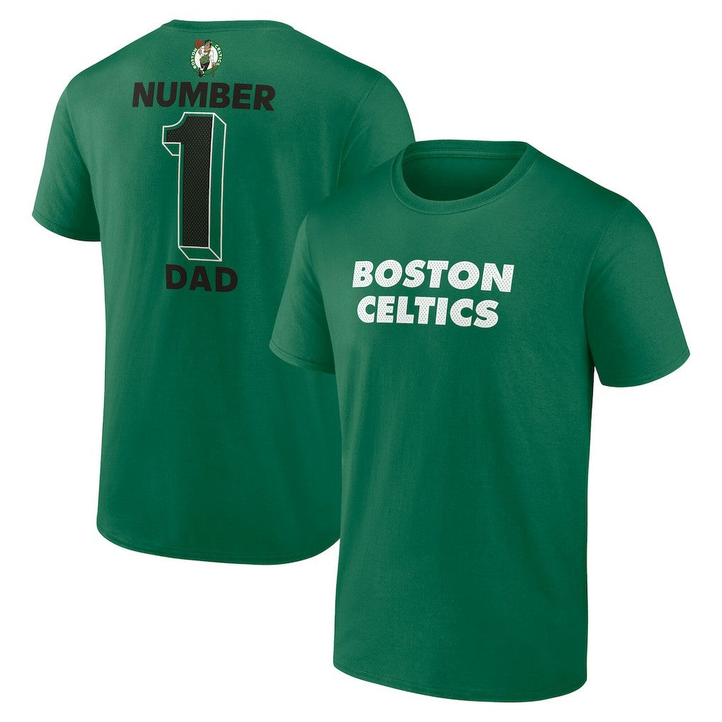 Boston Celtics #1 Dad Jersey T-Shirt