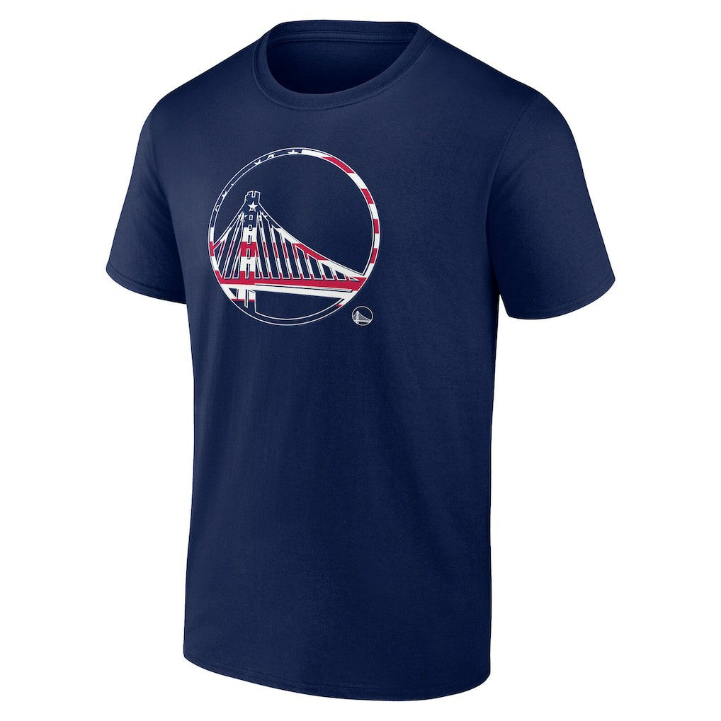 Golden State Warriors Flag Logo T-Shirt sale