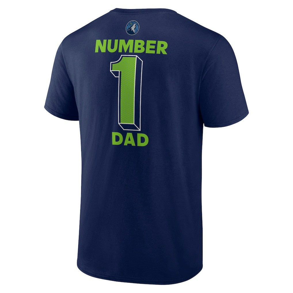Minnesota Timberwolves #1 Dad Jersey T-Shirt