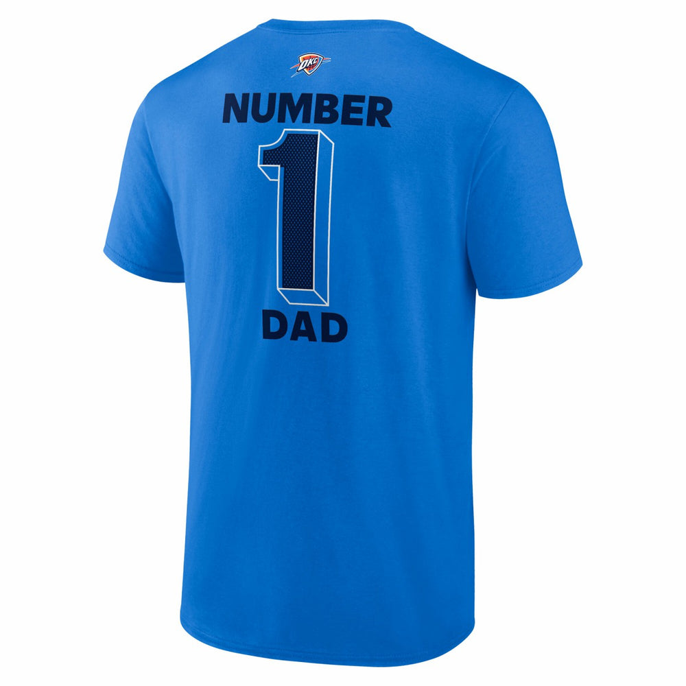 Oklahoma City Thunder #1 Dad Jersey T-Shirt