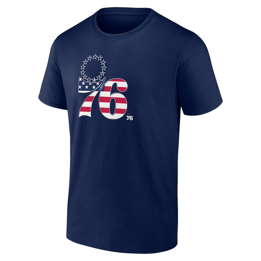 Philadelphia 76ers Flag Logo T-Shirt