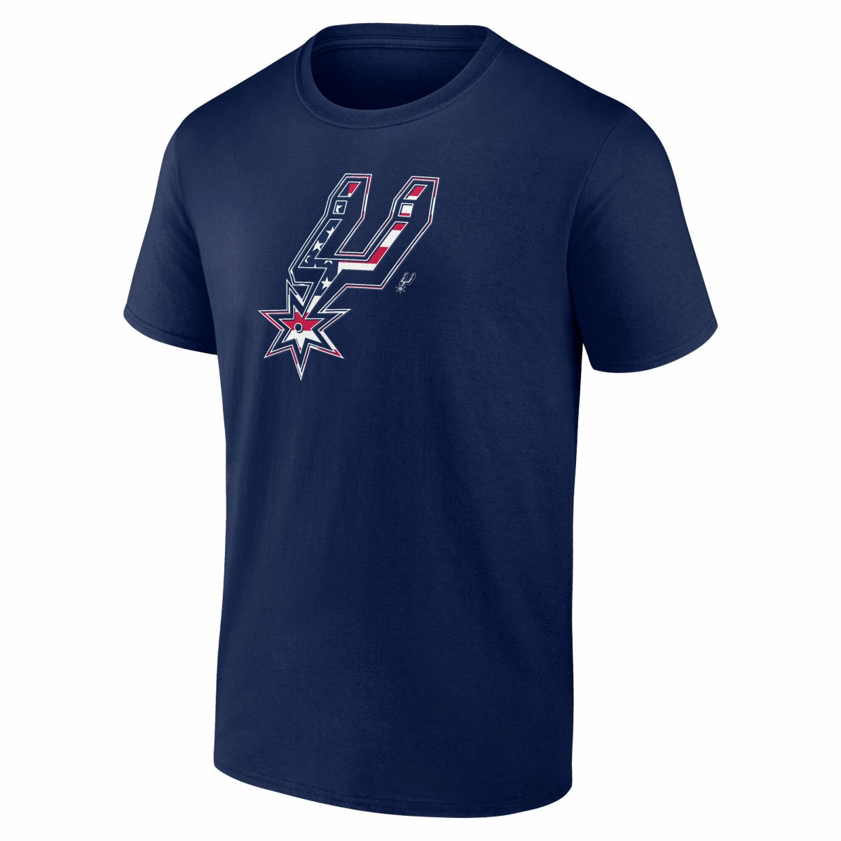 San Antonio Spurs Flag Logo T-Shirt