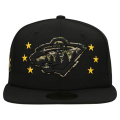 NHL Minnesota Wild New Era Military Appreciation Digital Camo Stars 59FIFTY Fitted Hat