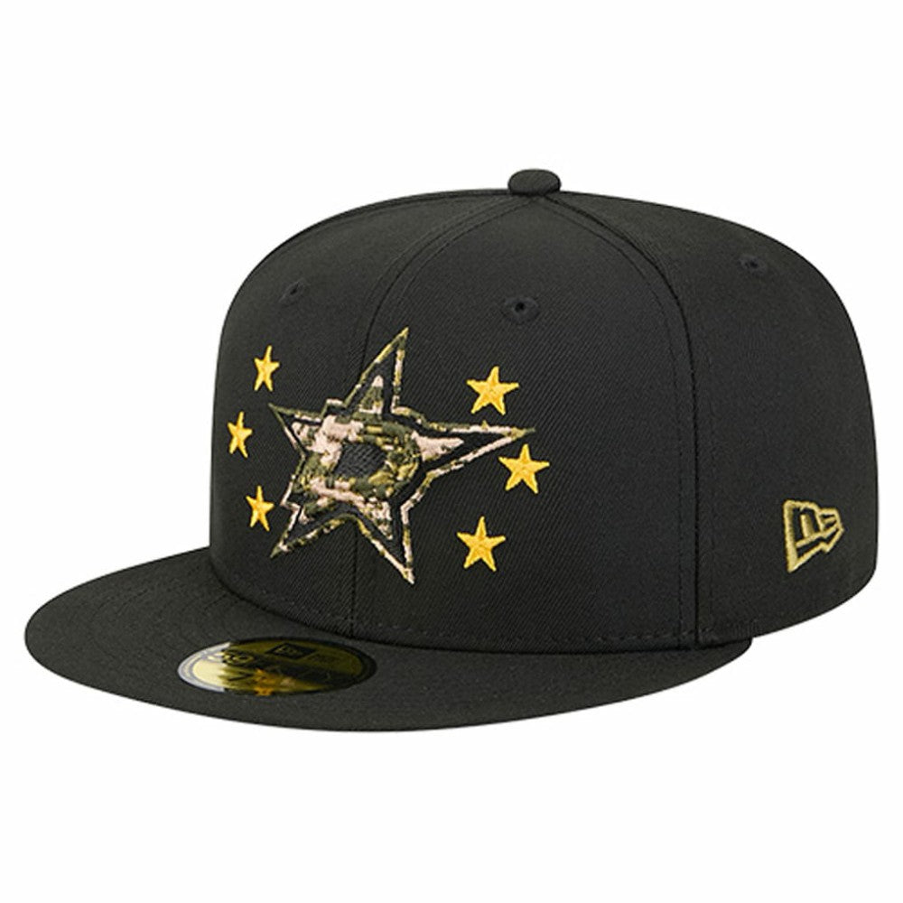 NHL Dallas Stars New Era Military Appreciation Digital Camo Stars 59FIFTY Fitted Hat
