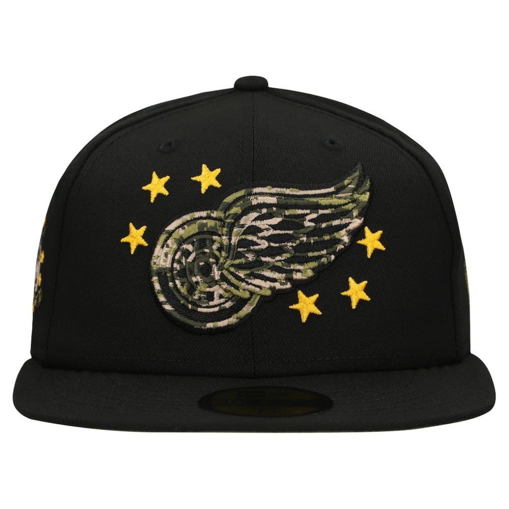 NHL Detroit Red Wings New Era Military Appreciation Digital Camo Stars 59FIFTY Fitted Hat