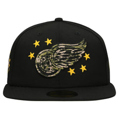 NHL Detroit Red Wings New Era Military Appreciation Digital Camo Stars 59FIFTY Fitted Hat