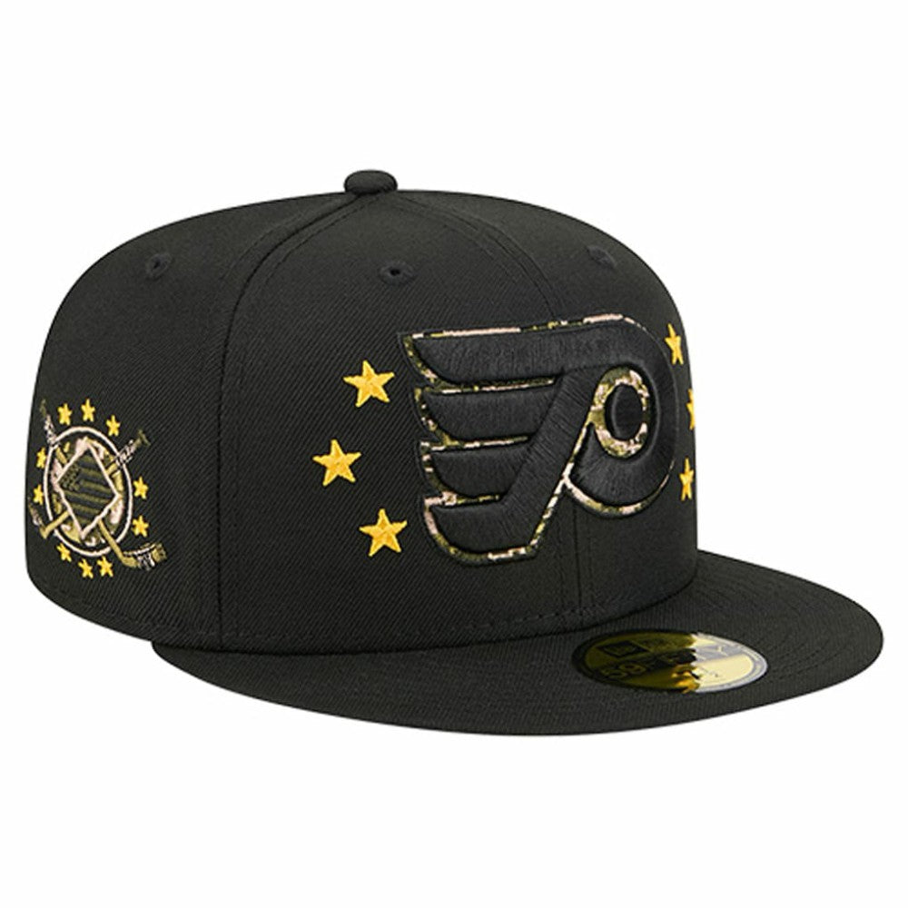 NHL Philadelphia Flyers New Era Military Appreciation Digital Camo Stars 59FIFTY Fitted Hat