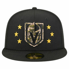 NHL Vegas Golden Knights New Era Military Appreciation Digital Camo Stars 59FIFTY Fitted Hat