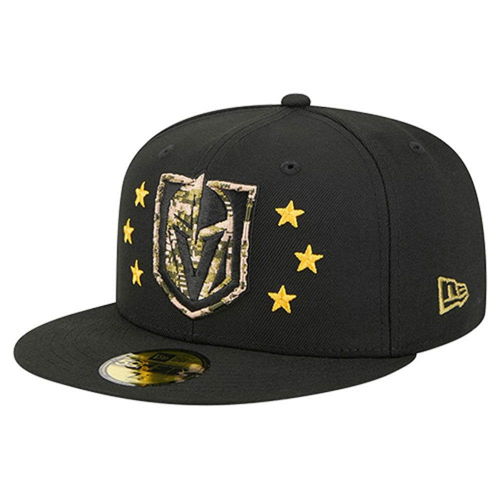 NHL Vegas Golden Knights New Era Military Appreciation Digital Camo Stars 59FIFTY Fitted Hat