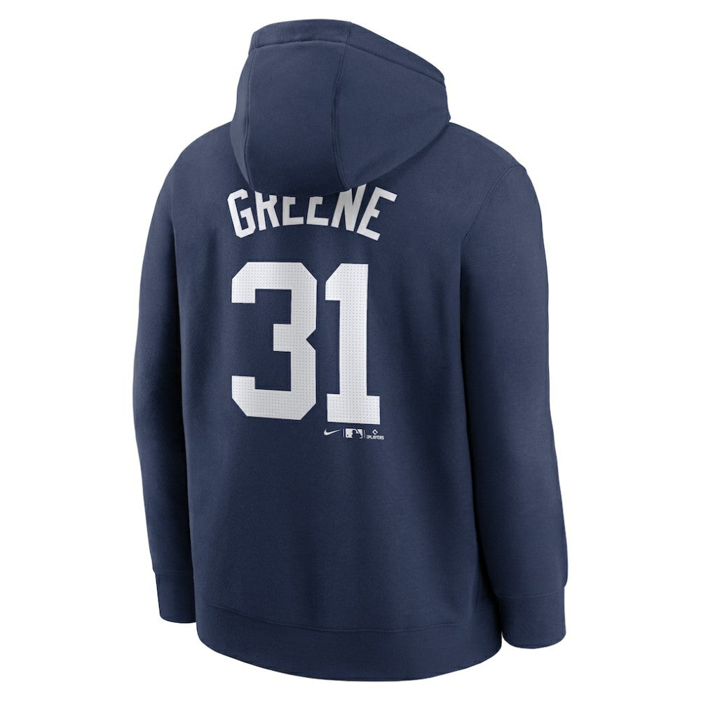 Navy Riley Greene Detroit Tigers Nike Player Name & Number Club Fleece Pullover Hoodie