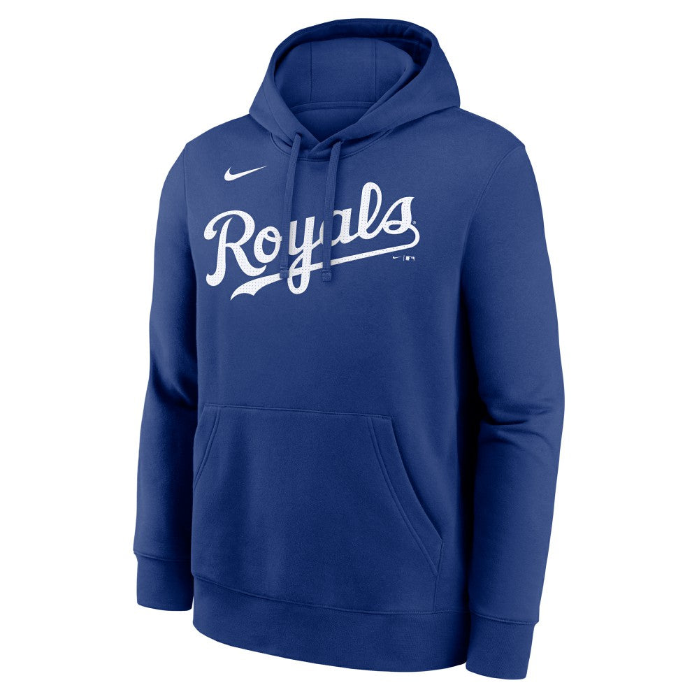 Royal Bobby Witt Jr. Kansas City Royals Nike Player Name & Number Club Fleece Pullover Hoodie