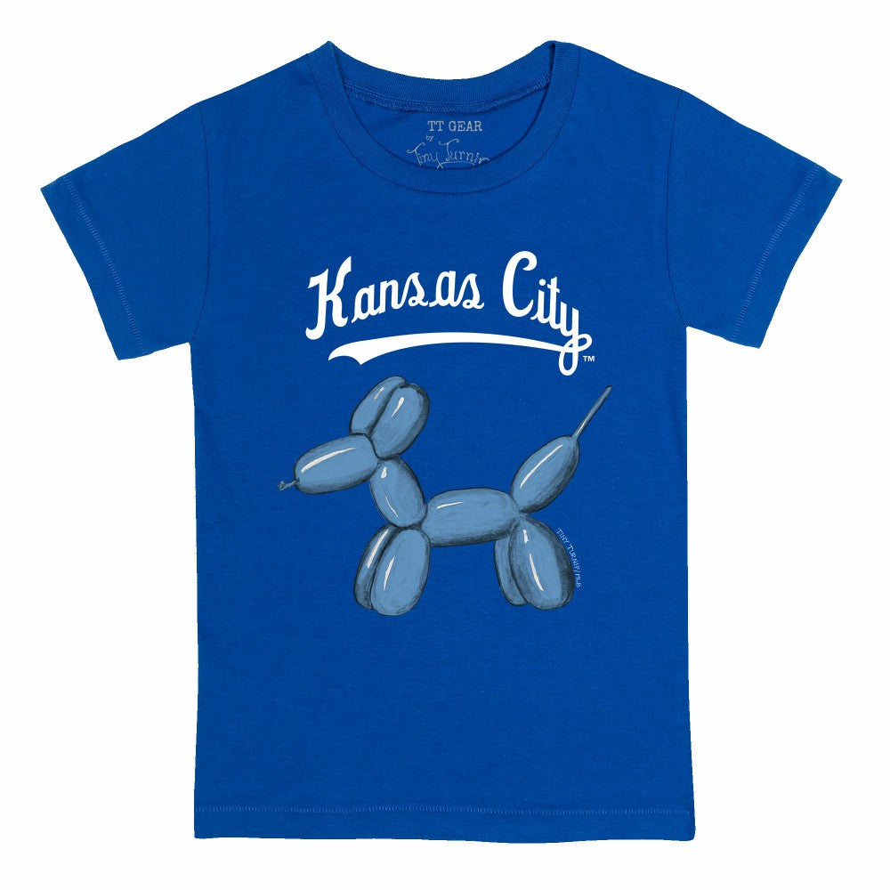 Royal Kansas City Royals Tiny Turnip Youth Balloon Dog T-Shirt
