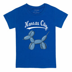 Royal Kansas City Royals Tiny Turnip Youth Balloon Dog T-Shirt