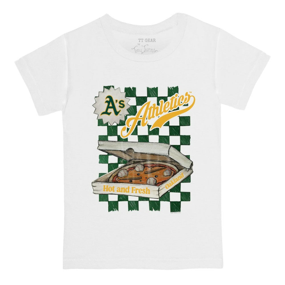 White Athletics Tiny Turnip Youth Pizza T-Shirt