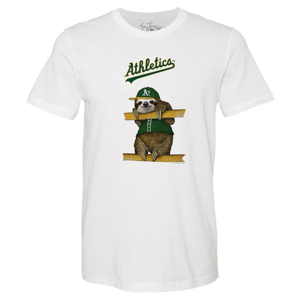 White Athletics Tiny Turnip Unisex Sloth T-Shirt