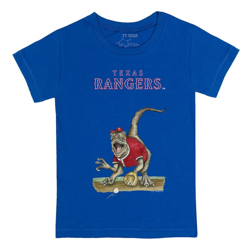 Royal Texas Rangers Tiny Turnip Youth Velociraptor T-Shirt