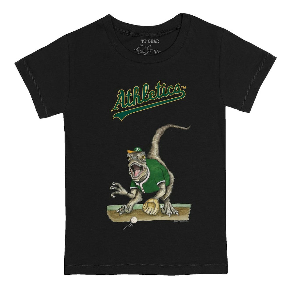 Black Athletics Tiny Turnip Youth Velociraptor T-Shirt