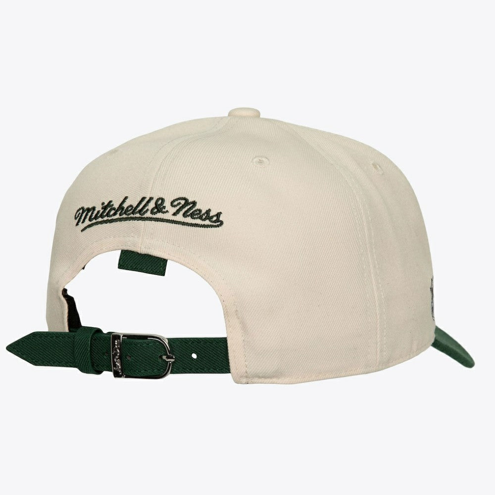 NHL Toronto Maple Leafs Mitchell & Ness x Just Don Wave Script Pro Strapback Hat