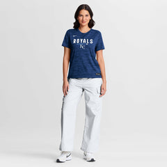 Royal Kansas City Royals Nike Women's Authentic Collection Velocity Dri-FIT T-Shirt