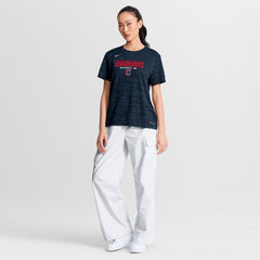 Navy Cleveland Guardians Nike Women's Authentic Collection Velocity Dri-FIT T-Shirt