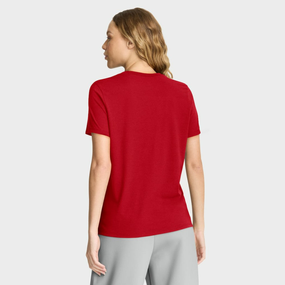 Red Washington Nationals Nike Women's Authentic Collection Early Work Tri-Blend Dri-FIT T-Shirt