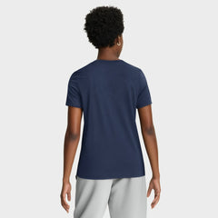 Navy Seattle Mariners Nike Women's Authentic Collection Early Work Tri-Blend Dri-FIT T-Shirt