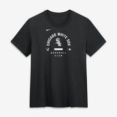 Black Chicago White Sox Nike Women's Authentic Collection Early Work Tri-Blend Dri-FIT T-Shirt