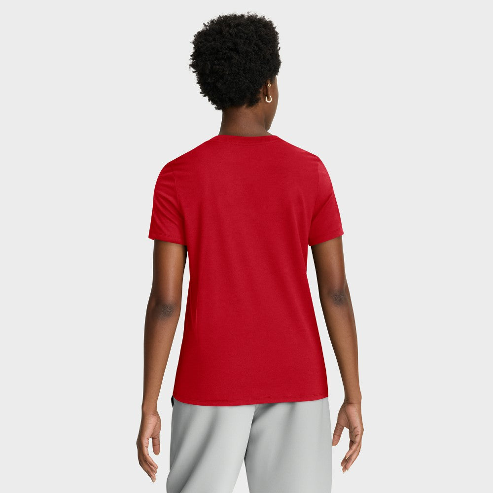 Red Cincinnati Reds Nike Women's Authentic Collection Early Work Tri-Blend Dri-FIT T-Shirt