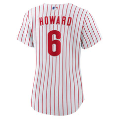 White Ryan Howard Philadelphia Phillies Nike Women's Replica Jersey