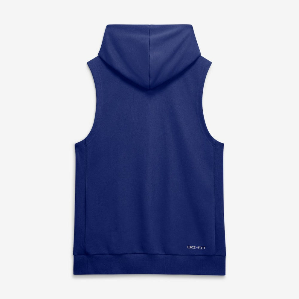 Royal Los Angeles Dodgers Nike Authentic Collection Standard Issue Dri-FIT Sleeveless Hoodie