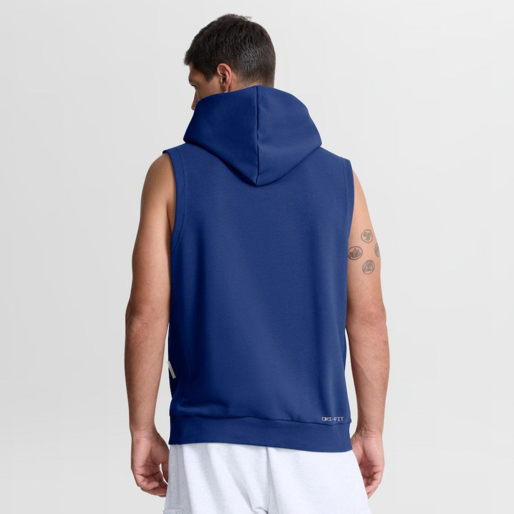 Royal Toronto Blue Jays Nike Authentic Collection Standard Issue Dri-FIT Sleeveless Hoodie