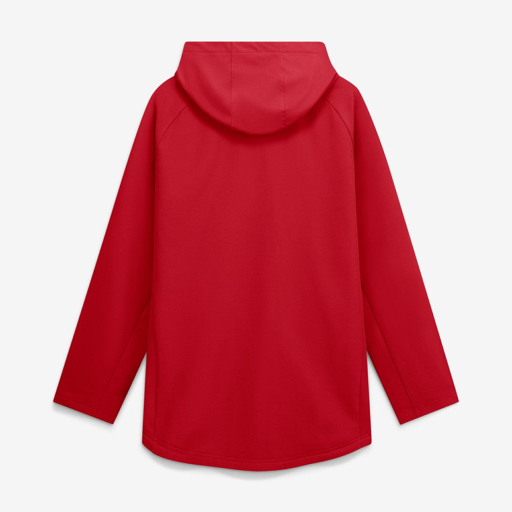 Red Los Angeles Angels Nike Authentic Collection Raglan Therma-FIT Full-Zip Hooded Jacket