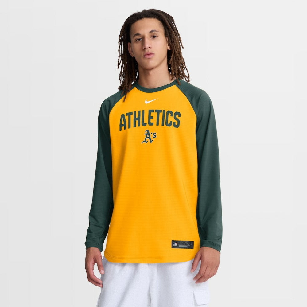 Gold Athletics Nike Authentic Collection Raglan Dri-FIT Sweatshirt