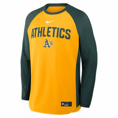 Gold Athletics Nike Authentic Collection Raglan Dri-FIT Sweatshirt